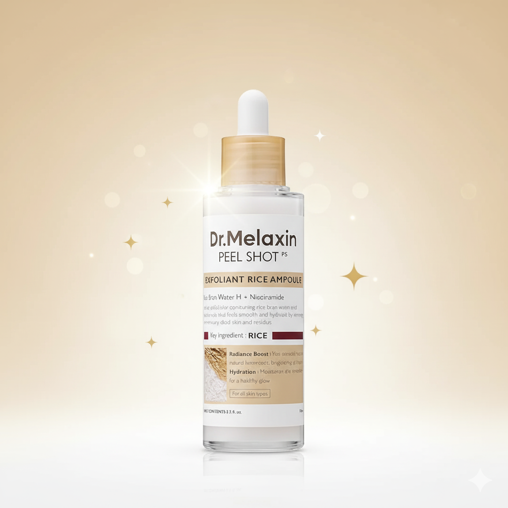Dr. Melaxin Rice Exfoliating Serum Facial Moisturizing Soften Serum Blackhead Removal Hydrating Pore Shrinking Korean Skin Care
