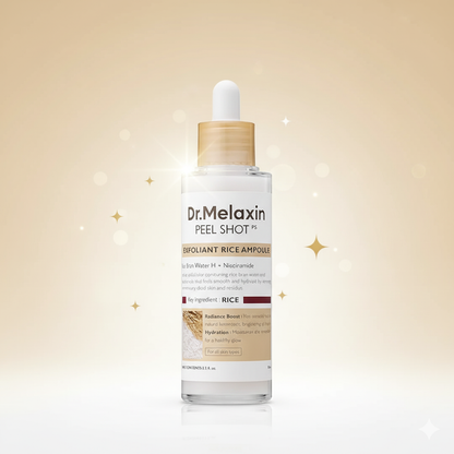 Dr. Melaxin Rice Exfoliating Serum Facial Moisturizing Soften Serum Blackhead Removal Hydrating Pore Shrinking Korean Skin Care